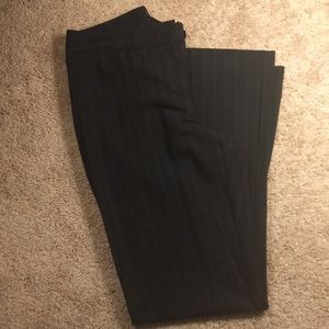 The Limited Blue/White Pinstripe Stretch